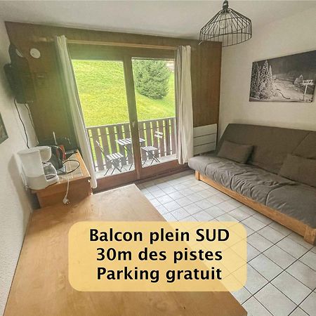 Joli Studio 4 Pers 30M Des Pistes Balcon Plein Sud Au Pieds Des Pistes B27- Draps Non Compris Saint-Jean-dʼAulps Exteriér fotografie