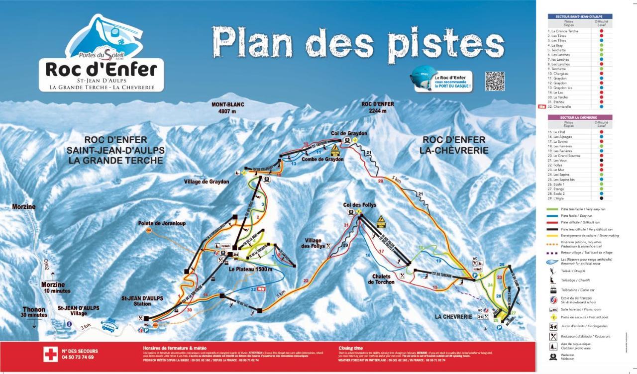Joli Studio 4 Pers 30M Des Pistes Balcon Plein Sud Au Pieds Des Pistes B27- Draps Non Compris Saint-Jean-dʼAulps Exteriér fotografie
