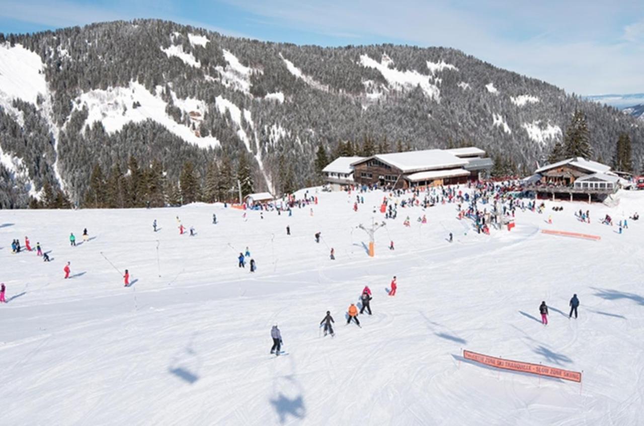 Joli Studio 4 Pers 30M Des Pistes Balcon Plein Sud Au Pieds Des Pistes B27- Draps Non Compris Saint-Jean-dʼAulps Exteriér fotografie