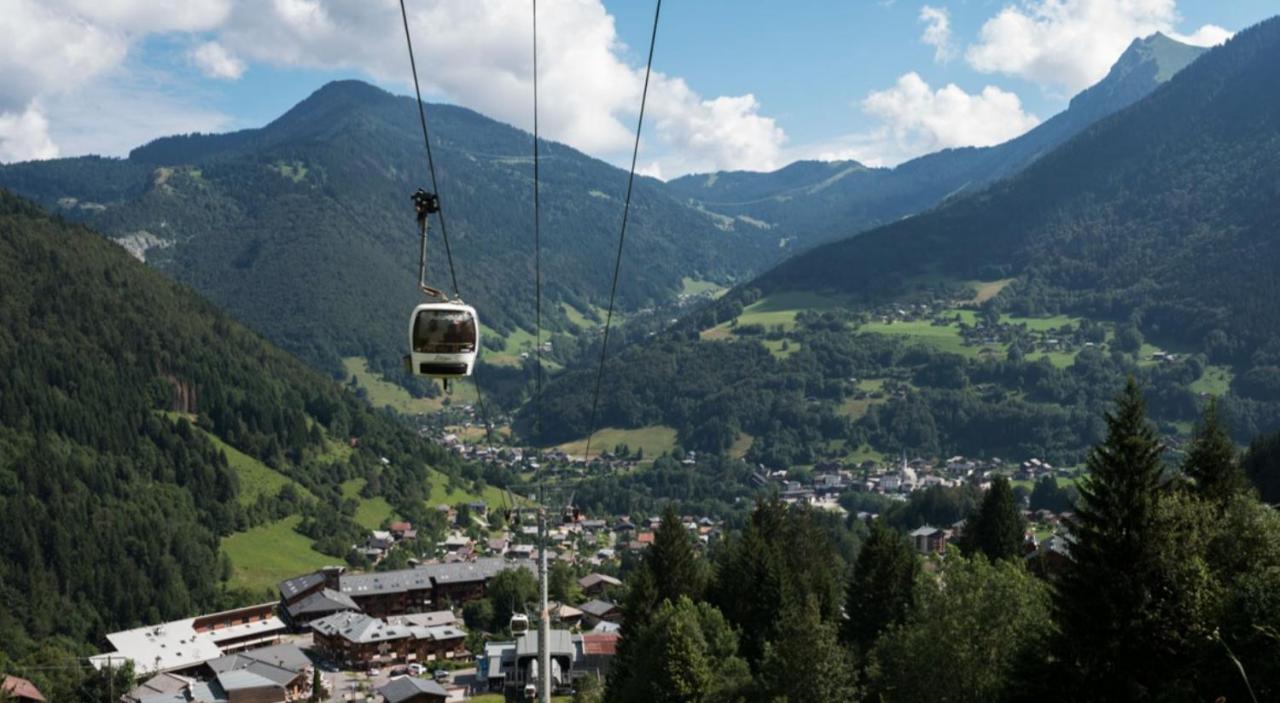 Joli Studio 4 Pers 30M Des Pistes Balcon Plein Sud Au Pieds Des Pistes B27- Draps Non Compris Saint-Jean-dʼAulps Exteriér fotografie