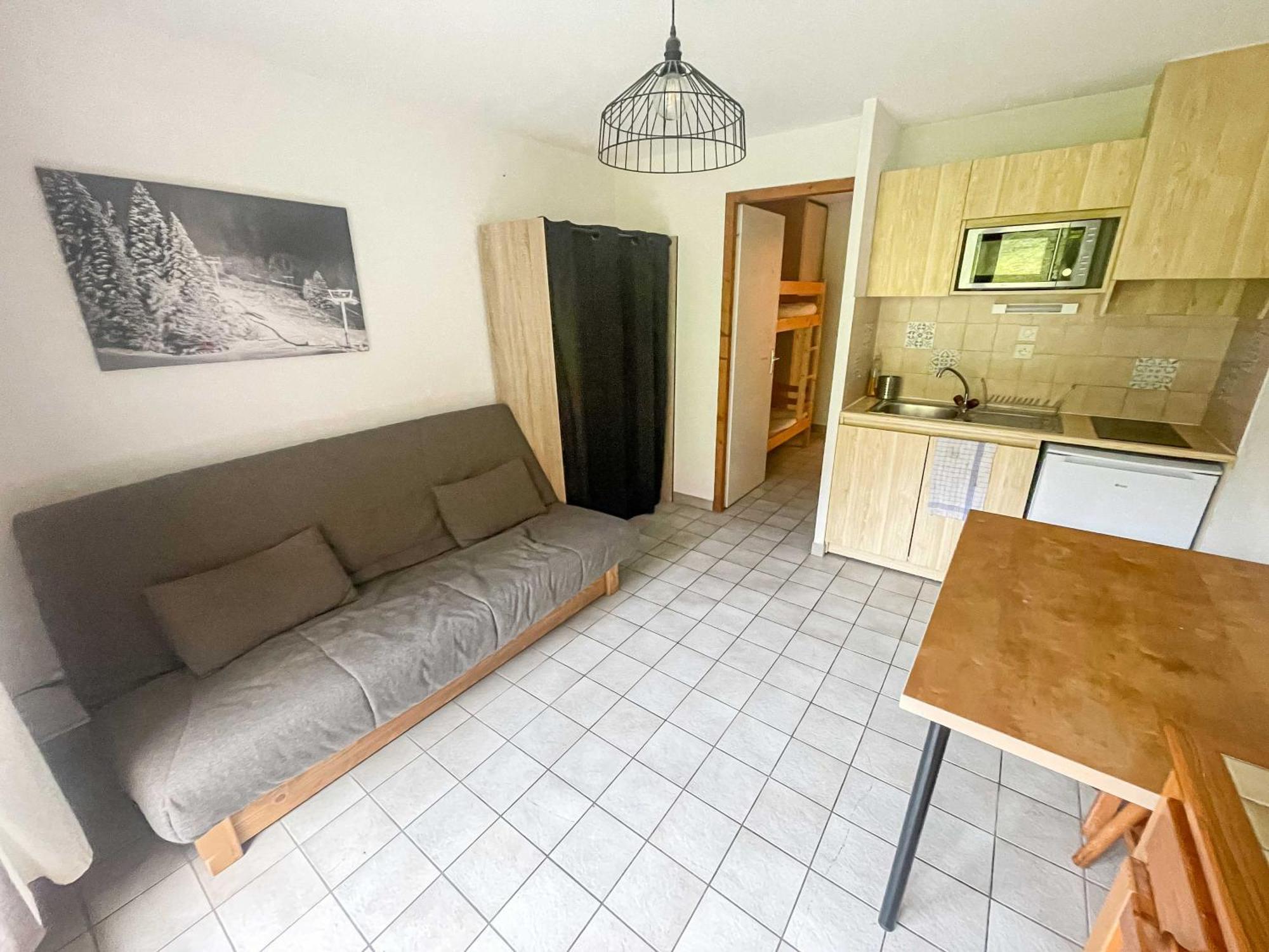 Joli Studio 4 Pers 30M Des Pistes Balcon Plein Sud Au Pieds Des Pistes B27- Draps Non Compris Saint-Jean-dʼAulps Exteriér fotografie